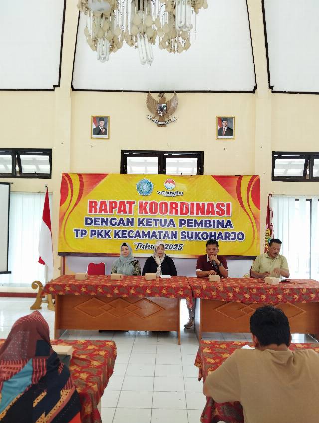 RAKOR TP PKK KECAMATAN SUKOHARJO